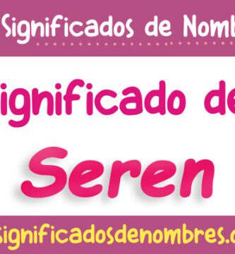Significado de Seren