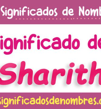 Significado de Sharith