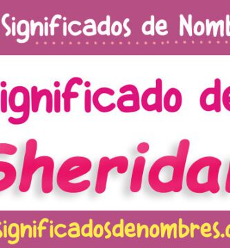 Significado de Sheridan