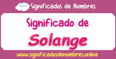 Significado de Solange