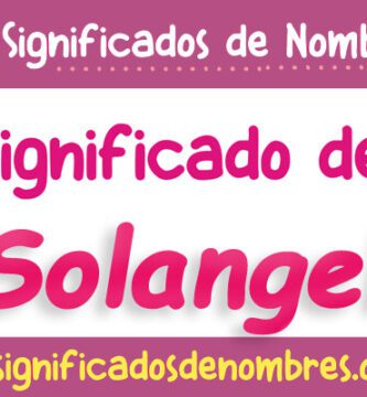 Significado de Solangel