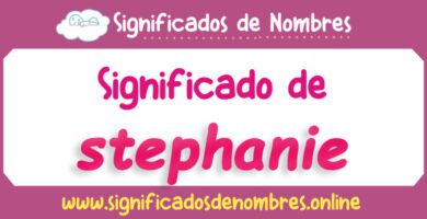 Significado de Stephanie