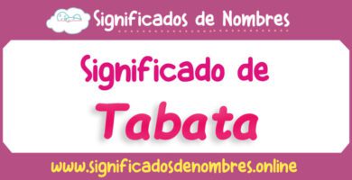 Significado de Tabata