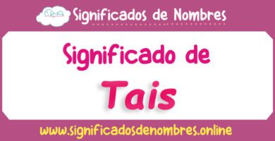Significado de Tais