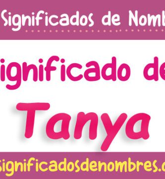 Significado de Tanya