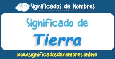 Significado de Tierra