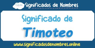 Significado de Timoteo