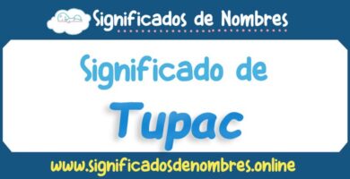 Significado de Tupac
