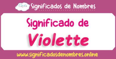 Significado de Violette