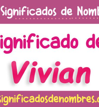 Significado de Vivian