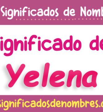 Significado de Yelena