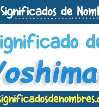 Significado de Yoshimar