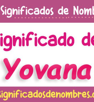 Significado de Yovana