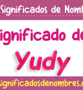 Significado de Yudy