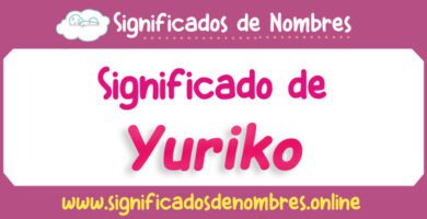 Significado de Yuriko