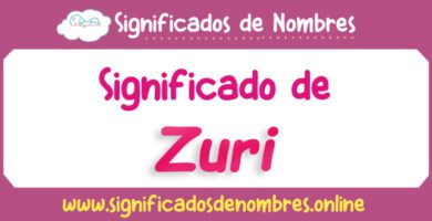 Significado de Zuri