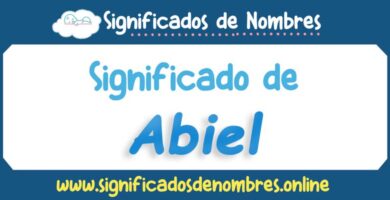 Significado de Abiel