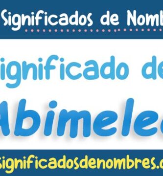 Significado de Abimelec