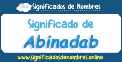 Significado de Abinadab