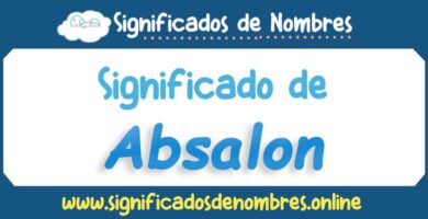 Significado de Absalon