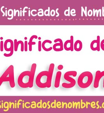 Significado de Addison
