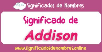 Significado de Addison