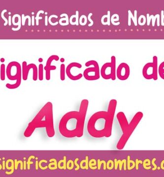 Significado de Addy