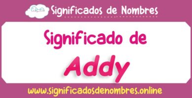 Significado de Addy