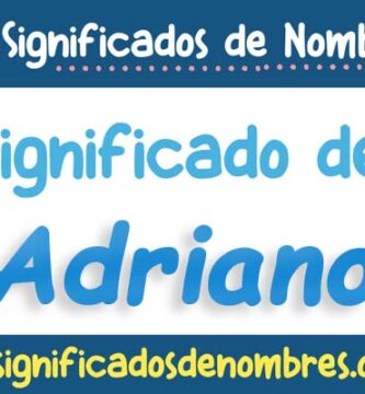 Significado de Adriano