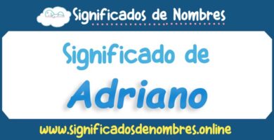 Significado de Adriano
