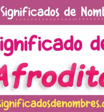 Significado de Afrodita
