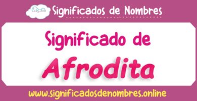 Significado de Afrodita