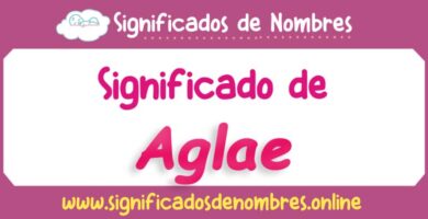 Significado de Aglae