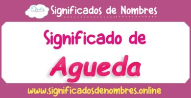 Significado de Agueda