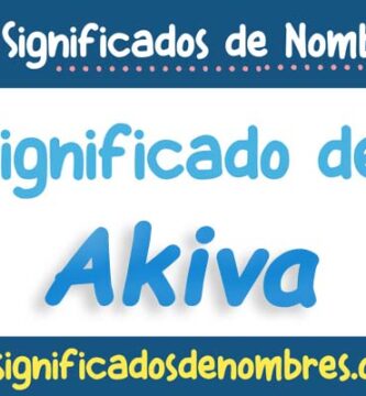 Significado de Akiva