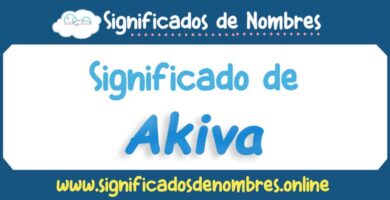 Significado de Akiva