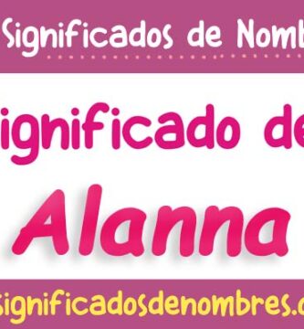 Significado de Alanna