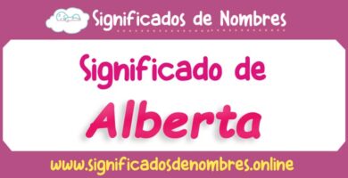 Significado de Alberta