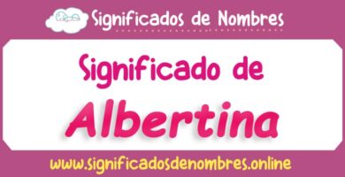 Significado de Albertina