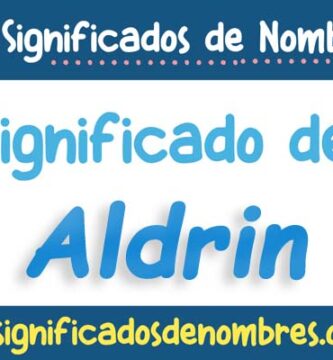 Significado de Aldrin