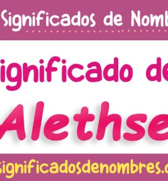 Significado de Alethse