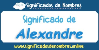 Significado de Alexandre