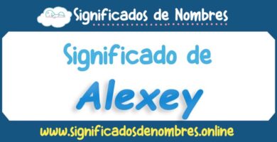 Significado de Alexey