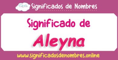 Significado de Aleyna