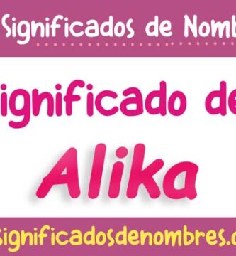 Significado de Alika