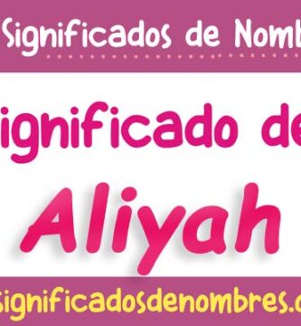 Significado de Aliyah