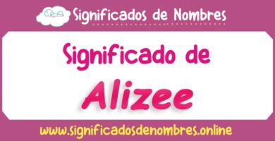 Significado de Alizee