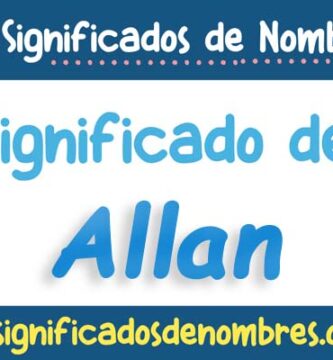 Significado de Allan