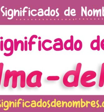 Significado de Alma Delia