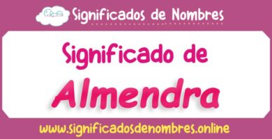 Significado de Almendra
